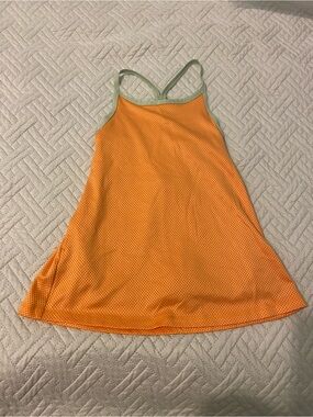 Hanna Andersson Girl Active MadeForSun dress With Built In Shorts